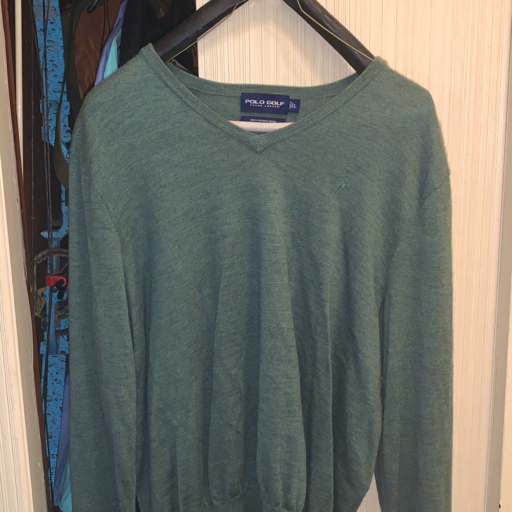 Polo golf Ralph Lauren Merino silk sweater and Vineyard Vines Shep & Ian zip up